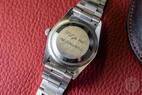 rolex caseback engraving.